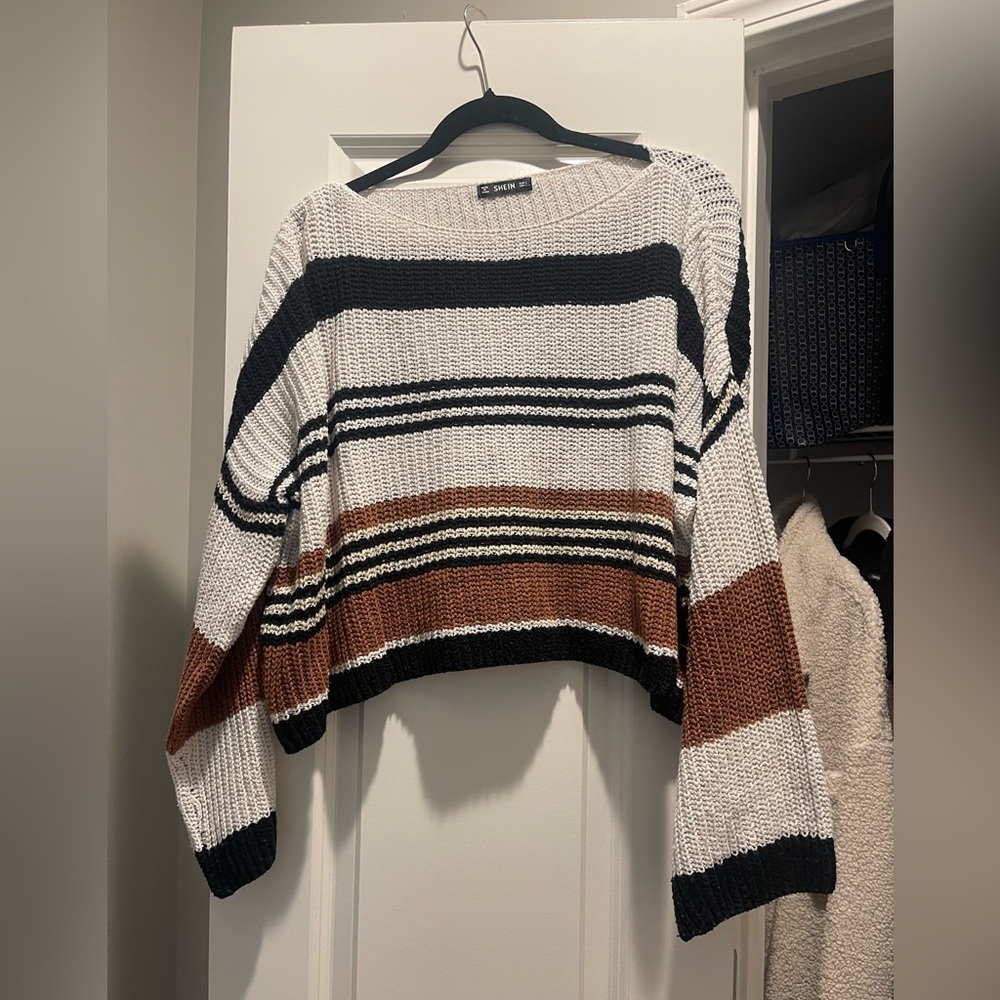 shein cropped sweater